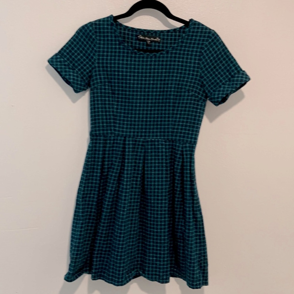 Mela Loves London plaid dress sz 4